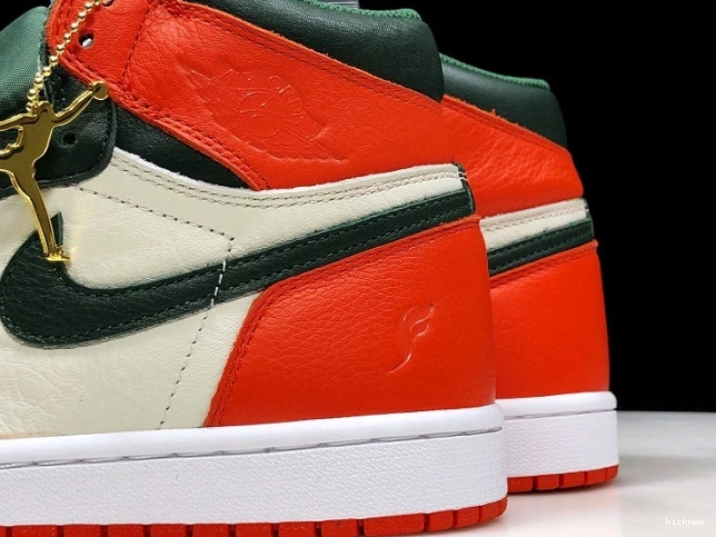 Cheap Orange High SoleFly Fir-Team Sail Jordan x 1 AV3905-138 OG Air Retro 0811